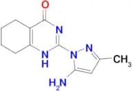 2-(5-amino-3-methyl-1H-pyrazol-1-yl)-5,6,7,8-tetrahydroquinazolin-4(3H)-one
