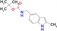 tert-Butyl (2-methyl-1H-indol-5-yl)methylcarbamate