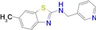 6-methyl-N-(pyridin-3-ylmethyl)-1,3-benzothiazol-2-amine