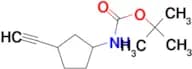 tert-butyl (3-ethynylcyclopentyl)carbamate