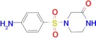 4-[(4-Aminophenyl)sulfonyl]piperazin-2-one