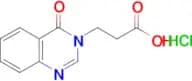 3-(4-oxoquinazolin-3(4H)-yl)propanoic acid hydrochloride