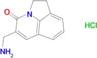 5-(aminomethyl)-1,2-dihydro-4H-pyrrolo[3,2,1-ij]quinolin-4-one hydrochloride