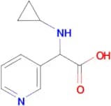 2-(cyclopropylamino)-2-(pyridin-3-yl)acetic acid