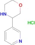 3-(pyridin-3-yl)morpholine hydrochloride
