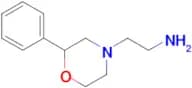 [2-(2-phenylmorpholin-4-yl)ethyl]amine