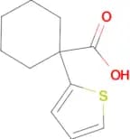 1-(2-thienyl)cyclohexanecarboxylic acid