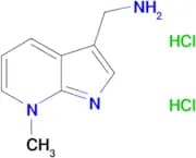 (7-methyl-7H-pyrrolo[2,3-b]pyridin-3-yl)methanamine dihydrochloride