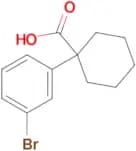 1-(3-bromophenyl)cyclohexane-1-carboxylic acid