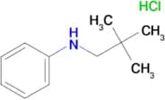 N-(2,2-dimethylpropyl)aniline hydrochloride