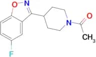 1-(4-(5-fluorobenzo[d]isoxazol-3-yl)piperidin-1-yl)ethan-1-one