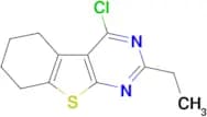4-chloro-2-ethyl-5,6,7,8-tetrahydrobenzo[4,5]thieno[2,3-d]pyrimidine