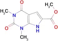 methyl 1,3-dimethyl-2,4-dioxo-2,3,4,7-tetrahydro-1H-pyrrolo[2,3-d]pyrimidine-6-carboxylate