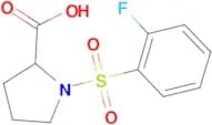 ((2-fluorophenyl)sulfonyl)proline