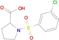 ((3-chlorophenyl)sulfonyl)proline