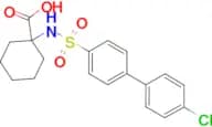 1-((4′-chloro-[1,1′-biphenyl])-4-sulfonamido)cyclohexane-1-carboxylic acid