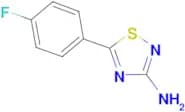 5-(4-fluorophenyl)-1,2,4-thiadiazol-3-amine
