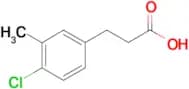 3-(4-chloro-3-methylphenyl)propanoic acid