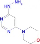 4-(6-hydrazinylpyrimidin-4-yl)morpholine
