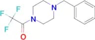 1-(4-benzylpiperazin-1-yl)-2,2,2-trifluoroethan-1-one