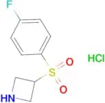 3-[(4-fluorophenyl)sulfonyl]azetidine hydrochloride