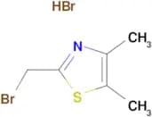 2-(bromomethyl)-4,5-dimethyl-1,3-thiazole hydrobromide
