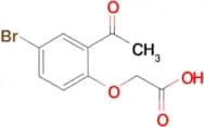 2-(2-ACETYL-4-BROMOPHENOXY)ACETIC ACID