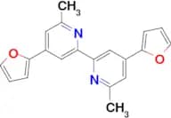 4,4'-DI(FURAN-2-YL)-6,6'-DIMETHYL-2,2'-BIPYRIDINE
