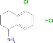 5-CHLORO-1,2,3,4-TETRAHYDRONAPHTHALEN-1-AMINE HCL