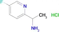1-(5-FLUOROPYRIDIN-2-YL)ETHANAMINE HCL