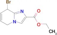 IMIDAZO[1,2-A]PYRIDINE-2-CARBOXYLIC ACID, 8-BROMO-1,5-DIHYDRO-, ETHYL ESTER