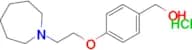 (4-(2-(AZEPAN-1-YL)ETHOXY)PHENYL)METHANOL-HCL