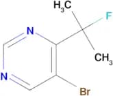 5-BROMO-4-(2-FLUOROPROPAN-2-YL)PYRIMIDINE