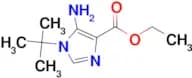 ETHYL 5-AMINO-1-(TERT-BUTYL)-1H-IMIDAZOLE-4-CARBOXYLATE