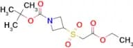 TERT-BUTYL 3-((2-ETHOXY-2-OXOETHYL)SULFONYL)AZETIDINE-1-CARBOXYLATE