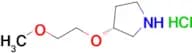 (3R)-3-(2-METHOXYETHOXY)PYRROLIDINE HCL