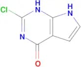 2-CHLORO-3H,4H,7H-PYRROLO[2,3-D]PYRIMIDIN-4-ONE