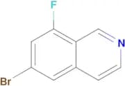 6-BROMO-8-FLUOROISOQUINOLINE