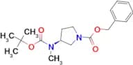 BENZYL (3S)-3-{[(TERT-BUTOXY)CARBONYL](METHYL)AMINOPYRROLIDINE-1-CARBOXYLATE