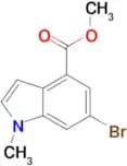 METHYL 6-BROMO-1-METHYL-1H-INDOLE-4-CARBOXYLATE