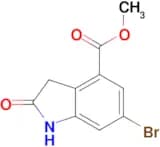METHYL 6-BROMO-2-OXO-2,3-DIHYDRO-1H-INDOLE-4-CARBOXYLATE