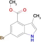 METHYL 6-BROMO-3-METHYL-1H-INDOLE-4-CARBOXYLATE