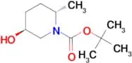 tert-Butyl (2S,5S)-5-hydroxy-2-methylpiperidine-1-carboxylate