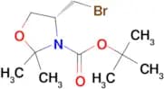 TERT-BUTYL (4R)-4-(BROMOMETHYL)-2,2-DIMETHYL-1,3-OXAZOLIDINE-3-CARBOXYLATE