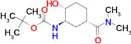 TERT-BUTYL N-[(1R,2R,5S)-5-(DIMETHYLCARBAMOYL)-2-HYDROXYCYCLOHEXYL]CARBAMATE
