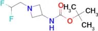 TERT-BUTYL N-[1-(2,2-DIFLUOROETHYL)AZETIDIN-3-YL]CARBAMATE