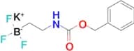 POTASSIUM,TRIFLUORO-[2-(PHENYLMETHOXYCARBONYLAMINO)ETHYL]BORANUIDE