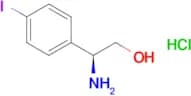 (2S)-2-AMINO-2-(4-IODOPHENYL)ETHAN-1-OL HCL