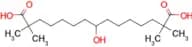 8-HYDROXY-2,2,14,14-TETRAMETHYLPENTADECANEDIOIC ACID