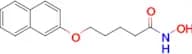 5-(NAPHTHALEN-2-YLOXY)-PENTANOIC ACID HYDROXYAMIDE